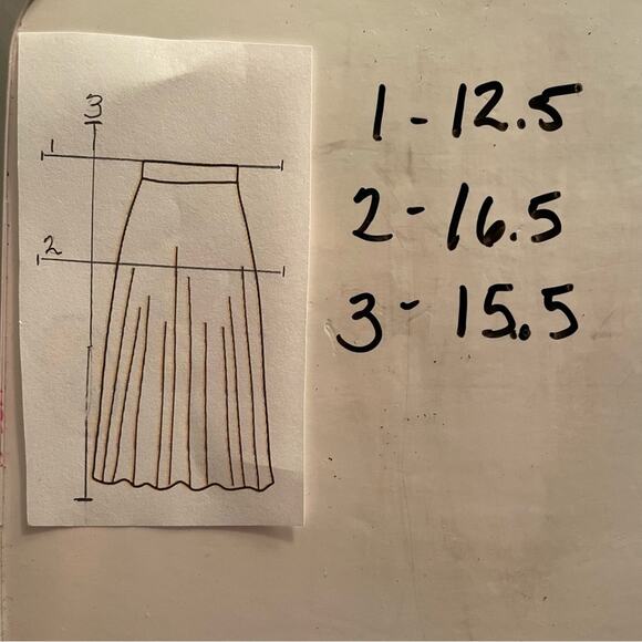 NWT - Faux Wrap Leather/Suede Skirt in Black - Extra Small - Picture 6 of 6